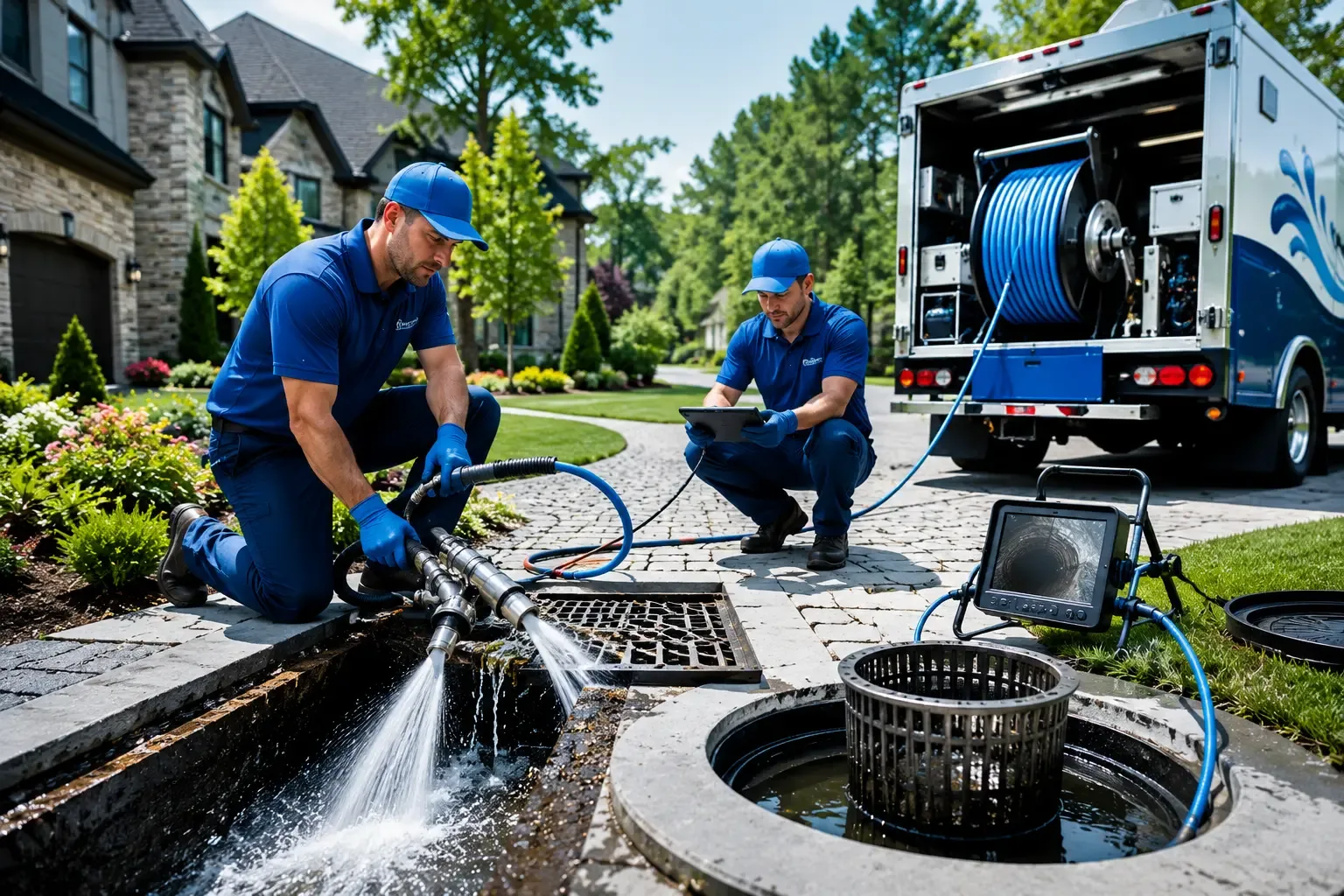Local outdoor drain cleaning professionals in Randall, KS